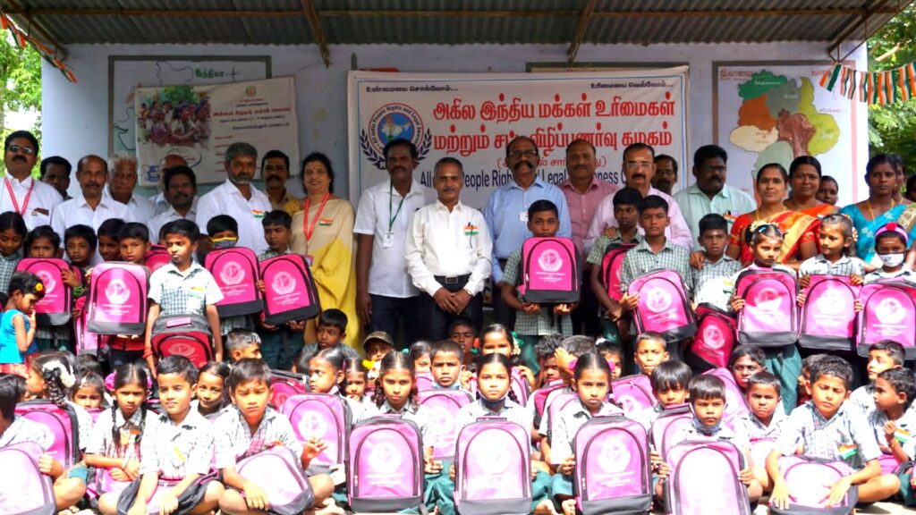 Aipro-School Bag Distribution